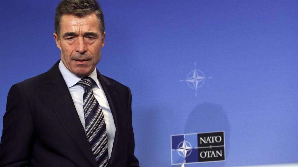 Według Rasmussena najbliższy szczyt NATO będzie mieć "kluczowe znaczenie". Fot. PAP/EPA/OLIVIER HOSLET