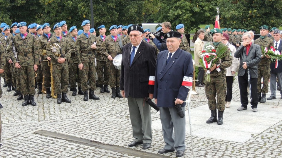 W uroczystościach, oprócz władz i harcerzy, wzięli udział także kombatanci. Fot. Michał Zaręba