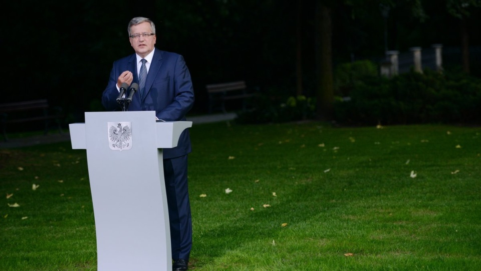 Prezydent zapowiedział, że 9 września zwoła posiedzenie Rady Bezpieczeństwa Narodowego. Fot. PAP/Jacek Turczyk