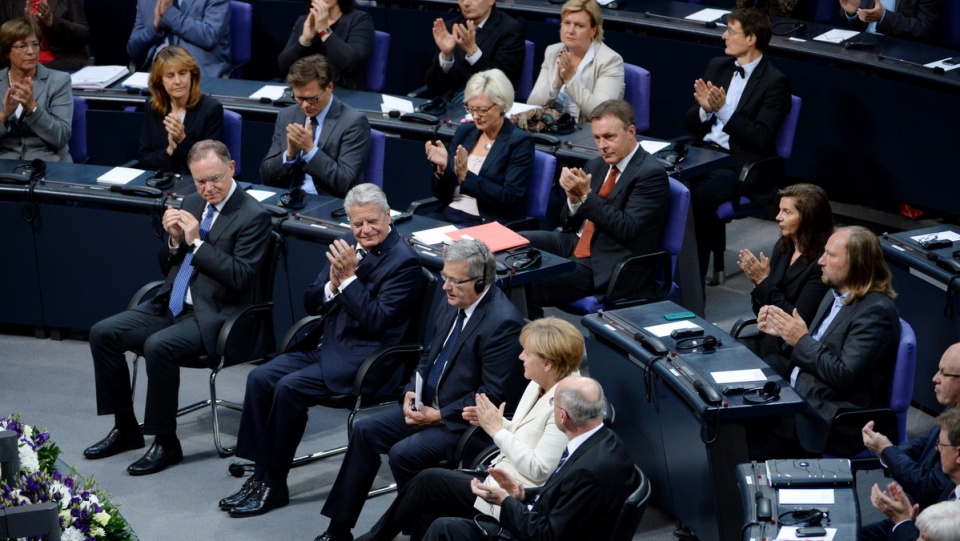 Prezydent Komorowski jest pierwszym polskim prezydentem, który wystąpi w Bundestagu. PAP/Jacek Turczyk