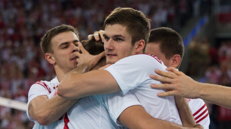 Radość po zwycięstwie. Polska - Włochy 3:1. Fot. PAP/Grzegorz Michałowski