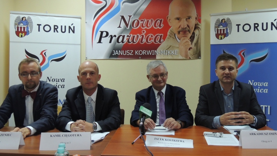 Od lewej: Rafał Korzeniec, Kamil Cięgotura, Jacek Kostrzewa, Arkadiusz Osiński. Fot. Monika Kaczyńska