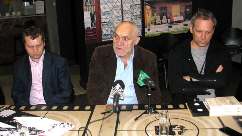 Twórcy filmu (od lewej): Marcin Gumiela, Jozef Herold, Robert Wichrowski. Fot. Bogumiła Wresiło
