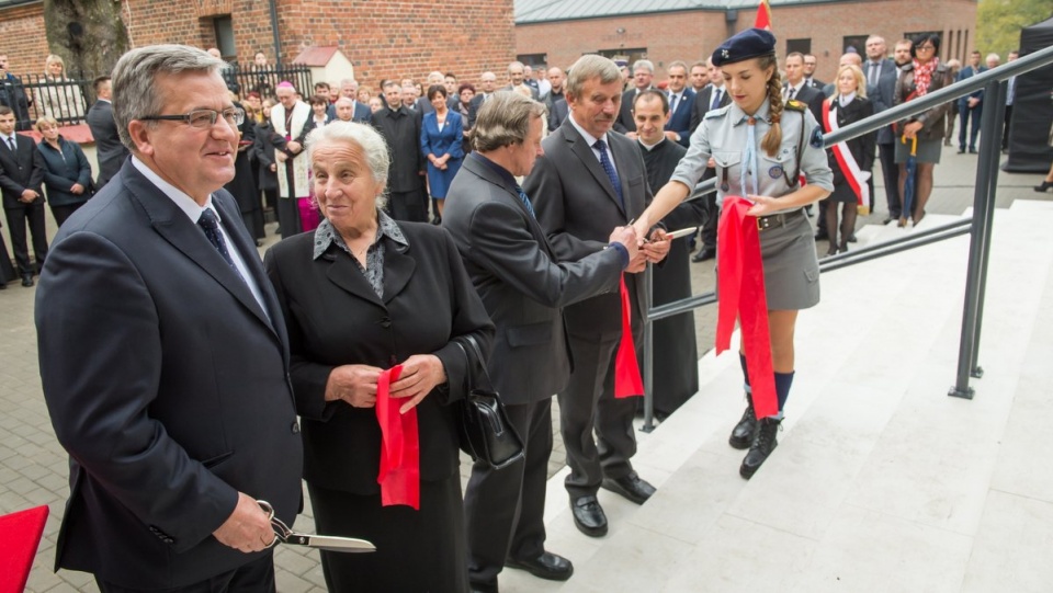 Uroczystego otwarcia dokonano w obecności prezydenta Bronisława Komorowskiego. Fot. PAP/Tytus Żmijewski