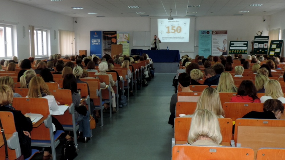 Konferencję zorganizowano w Kujawsko-Pomorskiej Szkole Wyższej w Bydgoszczy. Fot. Lech Przybyliński