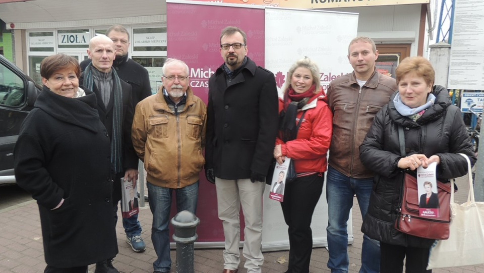 W centralnej części zdjęcia Marcin Czyżniewski. Fot. Michał Zaręba