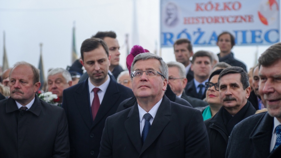 Prezydent RP w Wierzchosławicach k. Tarnowa uczestniczył w "Zaduszkach Witosowych". Fot. PAP/Paweł Topolski