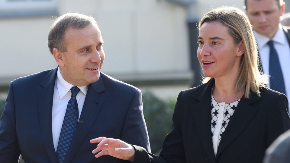 "Poczucie europejskości jest w Polsce głęboko zakorzenione" - powiedziała F.Mogherini. Fot. PAP/Radek Pietruszka