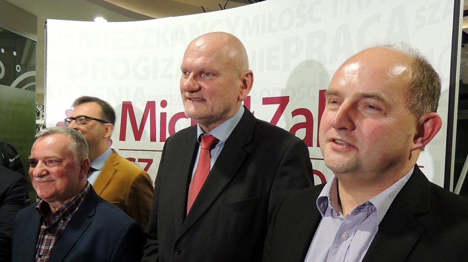 Michał Zaleski wyborczą rywalizację ma już raczej za sobą. Fot. Michał Zaręba