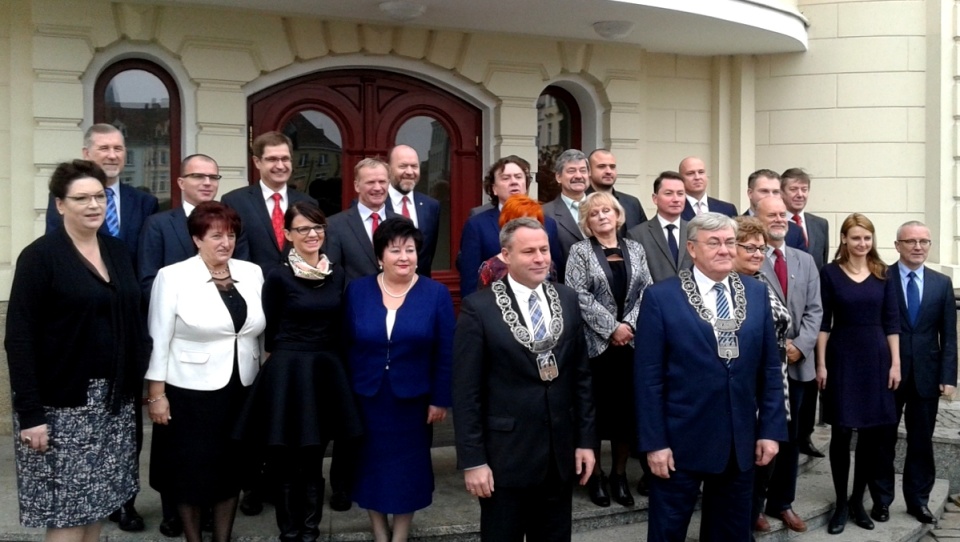 Bydgoscy radni 6. kadencji spotkali się w miejscowym ratuszu po raz ostatni. Fot. Maciej Wilkowski