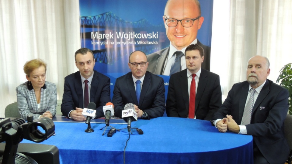 W drugiej turze włocławskich wyborów prezydenckich PiS poprze Marka Wojtkowskiego z PO. Fot. Marek Ledwosiński