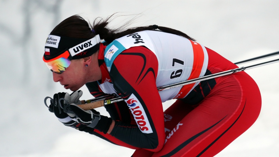 Justyna Kowalczyk zajęła czwarte miejsce w biegu na 10 km techniką klasyczną w zawodach narciarskiego Pucharu Świata w fińskim Kuusamo. Fot. PAP/Grzegorz Momot