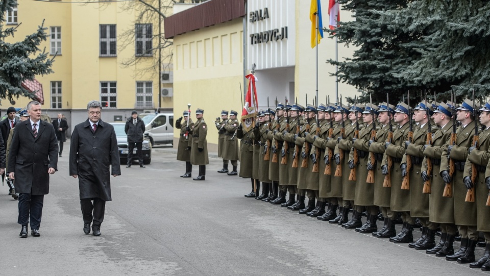 LITPOLUKRBRIG tworzą żołnierze Litwy, Polski i Ukrainy. Fot. PAP/Wojciech Pacewicz