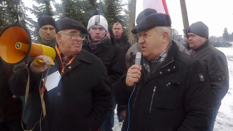Sprowadzanie mięsa z zagranicy to śmierć dla polskiego rolnictwa - mówią rolnicy. Fot. Andrzej Krystek