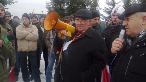 Sprowadzanie mięsa z zagranicy to śmierć dla polskiego rolnictwa - mówią rolnicy. Fot. Andrzej Krystek