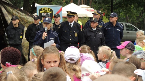 Edukacja przez zabawę - tak najmłodsi uczniowie z Bydgoszczy i powiatu bydgoskiego uczą się bezpiecznych zachowań. Fot. Tatiana Adonis