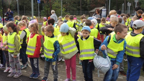 Edukacja przez zabawę - tak najmłodsi uczniowie z Bydgoszczy i powiatu bydgoskiego uczą się bezpiecznych zachowań. Fot. Tatiana Adonis