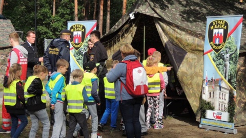 Edukacja przez zabawę - tak najmłodsi uczniowie z Bydgoszczy i powiatu bydgoskiego uczą się bezpiecznych zachowań. Fot. Tatiana Adonis