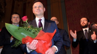 Andrzej Duda w toruńskim Dworze Artusa