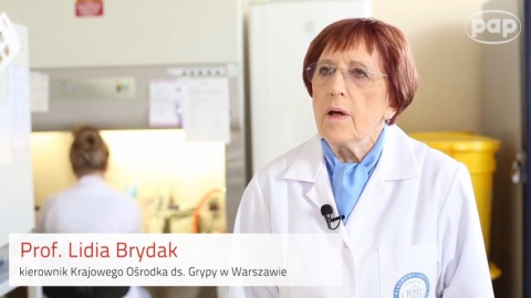 Prof. Brydak: o zakażeniu grypą świadczy m.in. wysoka gorączka