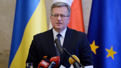 Komorowski deklaruje pomoc Polski w realizacji umowy z Mińska