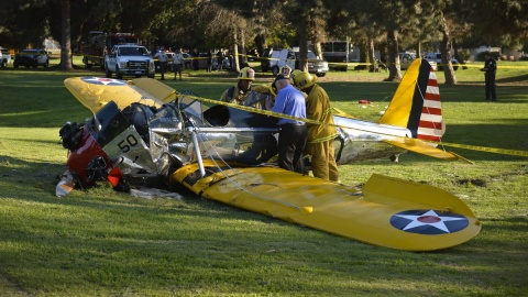 Aktor Harrison Ford ranny w wypadku lotniczym