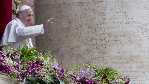 W wielkanocnym orędziu papież modlił się o pokój w Iraku i Syrii