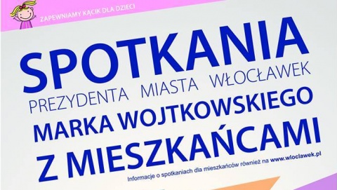 Inauguracja spotkań prezydenta Włocławka z mieszkańcami
