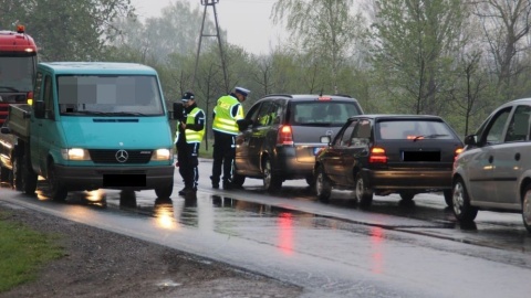 Nie wszyscy kierowcy rano byli trzeźwi