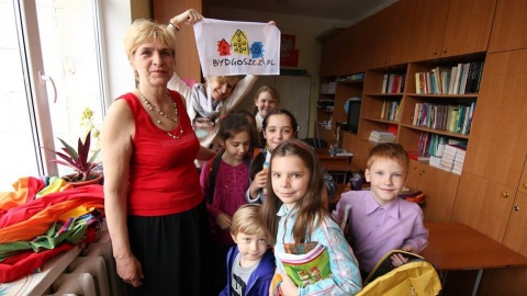 Odwiedziny w szkole w Kiszyniowie i promocja Bydgoszczy