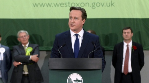 Cameron: w ciągu kilku dni utworzę rząd po mocnej nocy wyborczej