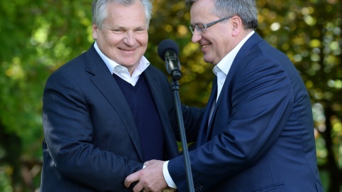 Kwaśniewski poparł Komorowskiego przed II turą wyborów prezydenckich