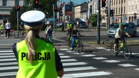 Uczyli dzieci i młodzież jak być widocznym na drodze [wideo]