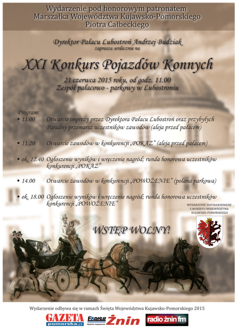 Konkursu Pojazdów Konnych w Lubostroniu