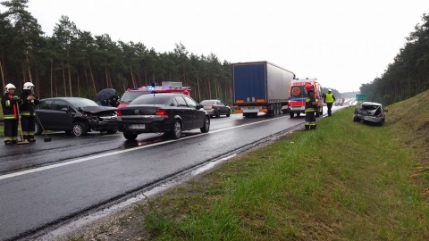 Wypadek na drodze do Inowrocławia: 2 osoby ranne