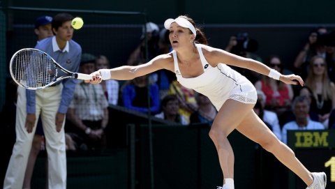 Wimbledon - Agnieszka Radwańska przegrała w półfinale