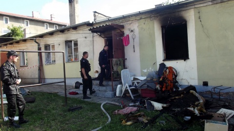 63-letni mężczyzna zginął w pożarze w Chełmnie