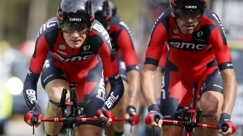Tour de France - kolarze BMC wygrali jazdę drużynową na czas