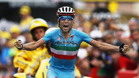 Tour de France - Nibali wygrał etap, przewaga Froomea maleje