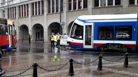 Po zderzeniu tramwajów w Bydgoszczy nie ma już śladu