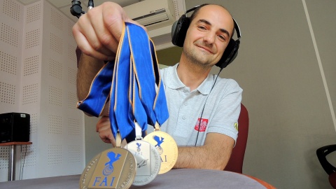 Bolesław Radomski - medalista Mistrzostw Świata w Lataniu Precyzyjnym