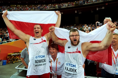 Lekkoatletyczne MŚ  Fajdek ze złotem, Nowicki z brązem w rzucie młotem