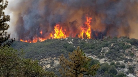 Tysiące ludzi ewakuowanych z powodu pożarów w Kalifornii