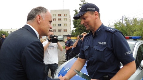 Nowe radiowozy dla komisariatów w Fabiankach i Choceniu