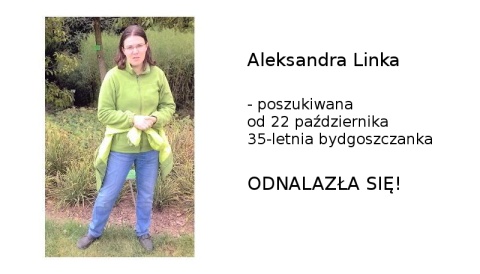 Odnalazła się poszukiwana bydgoszczanka