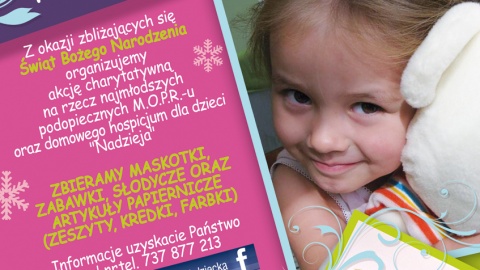 Za każdy uśmiech dziecka - zbiórka darów w Toruniu