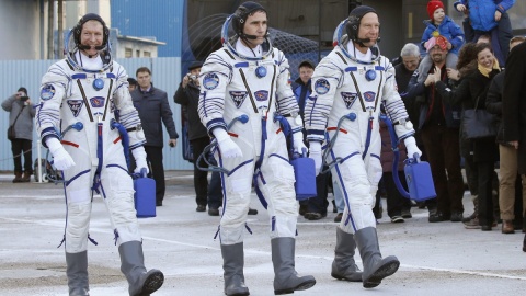 Sojuz z trójką astronautów wystartował na ISS