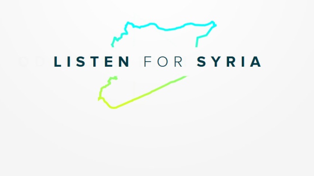 Listen for Syria, by nie zapomnieć o syryjskiej wojnie domowej