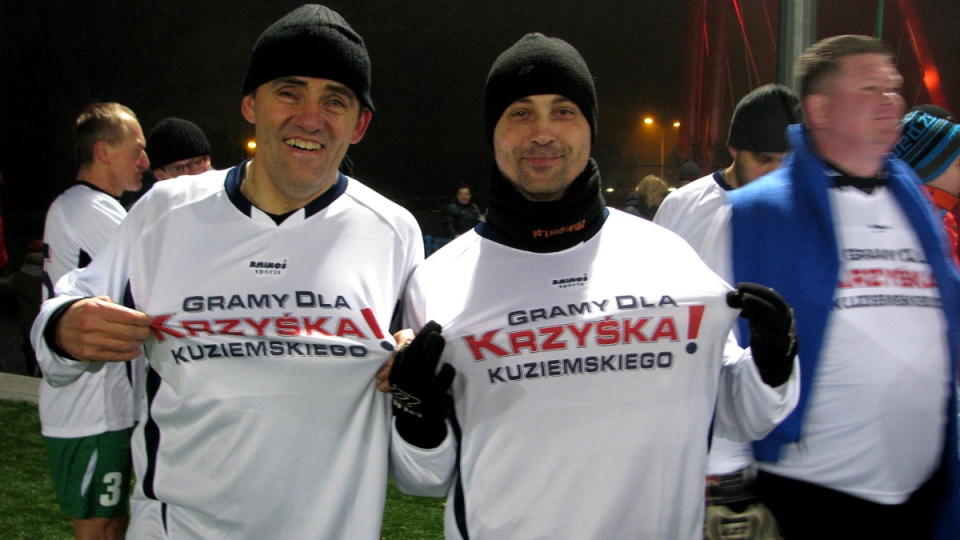 Najważniejsza była idea! Marek Leśniewski ( z lewej) i Dariusz Durda.