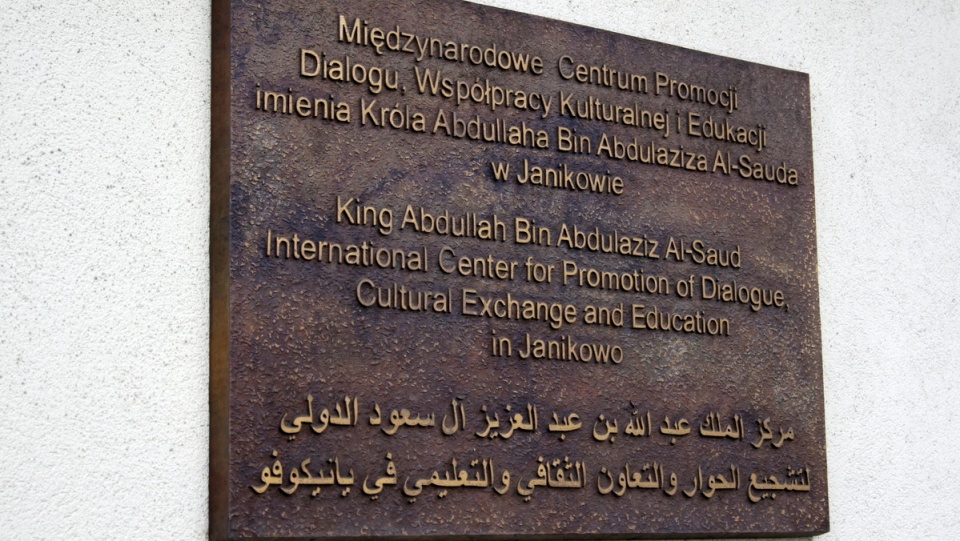 Centrum Promocji Dialogu w Janikowie ufundował król Arabii Saudyjskiej Abdullah ibn Abd al-Aziz. Fot. Henryk Żyłkowski